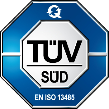 TÜV SÜD EN ISO 13485 Certification